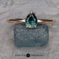 The “Vanessa” Ring in 14k rose gold with 0.71-Carat Australian Sapphire