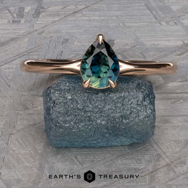 The “Vanessa” Ring in 14k rose gold with 0.71-Carat Australian Sapphire The “Vanessa” Ring in 14k rose gold with 0.71-Carat Australian Sapphire