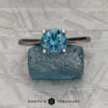 The "Katya" ring in platinum with 1.33-carat Montana sapphire