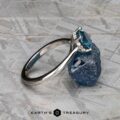 The "Katya" ring in platinum with 1.33-carat Montana sapphire