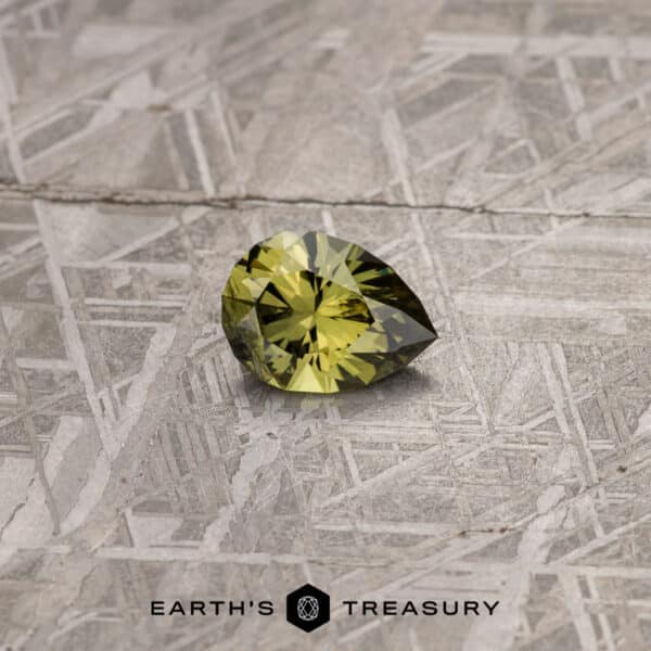 2.79-Carat Gold-Olive Green Australian Sapphire