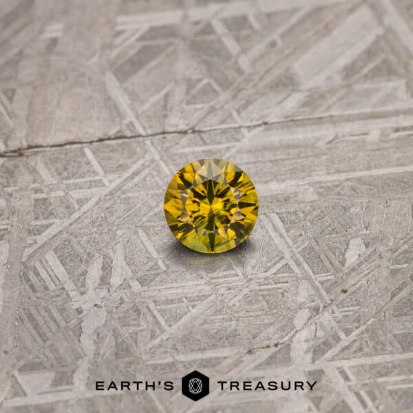 1.32-Carat Dark Golden Yellow Australian Sapphire