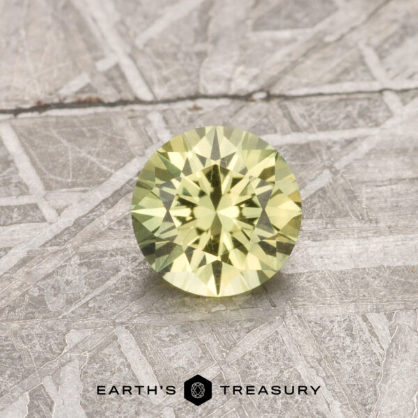 0.58-Carat Light Yellow Australian Sapphire 0.58-Carat Light Yellow Australian Sapphire