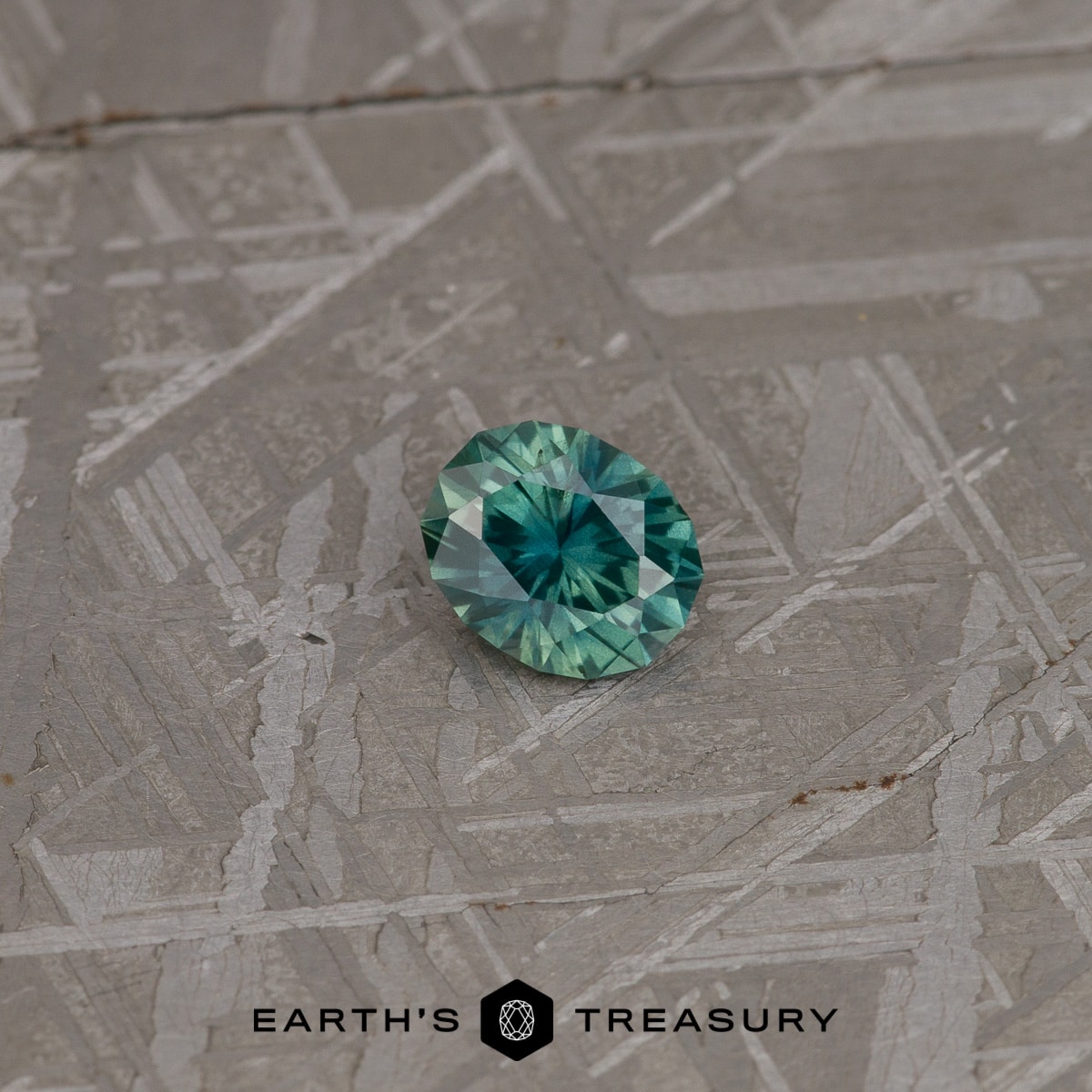 0.89-Carat Teal Blue Australian Sapphire - Earth's Treasury