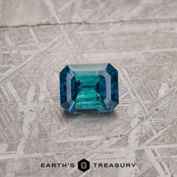 2.78-Carat Green-Blue Bicolored Montana Sapphire (Heated)