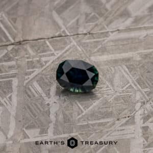 1.43-Carat Midnight Blue-Green Australian Sapphire (Heated)