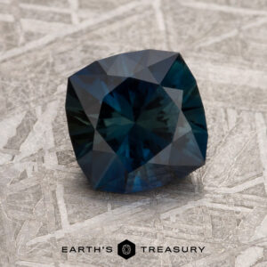 1.91-Carat Midnight Blue-Green Particolored Australian Sapphire (Heated)