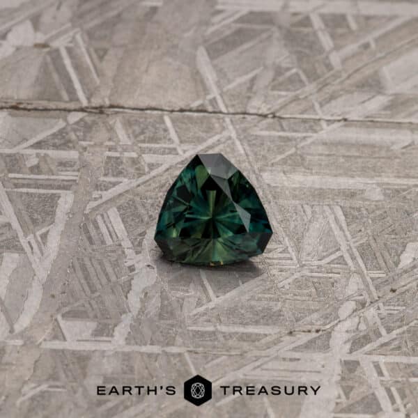 2.16-Carat Dark Green Australian Sapphire