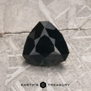 1.37-Carat Near Black Australian Sapphire (Heated)