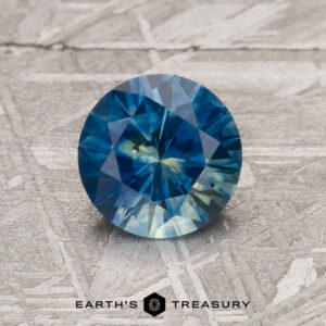 1.10-Carat Rich Blue-Yellow Particolored Montana Sapphire (Heated)