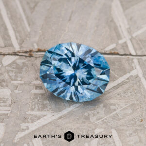0.82-Carat Rich Sky Blue Montana Sapphire (Heated)