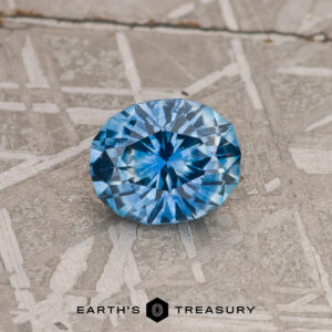 0.67-Carat Medium Blue Montana Sapphire (Heated)