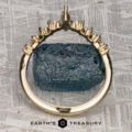 The "Tigris" band in 14k yellow gold