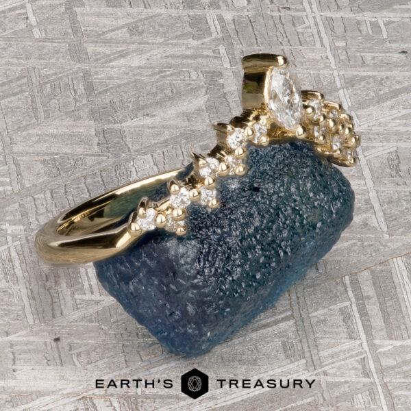 The "Tigris" band in 14k yellow gold The "Tigris" band in 14k yellow gold