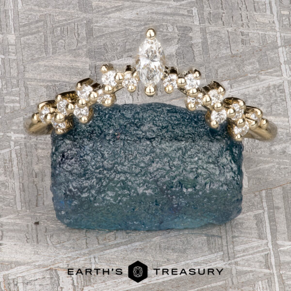 The "Tigris" band in 14k yellow gold The "Tigris" band in 14k yellow gold