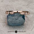 The "Arabella" band in 14k rose gold
