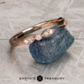 The "Arabella" band in 14k rose gold