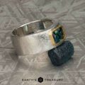 The "Clint" in platinum and 18k yellow gold with 2.59-carat Montana sapphire