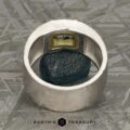The "Clint" in platinum and 18k yellow gold with 2.59-carat Montana sapphire