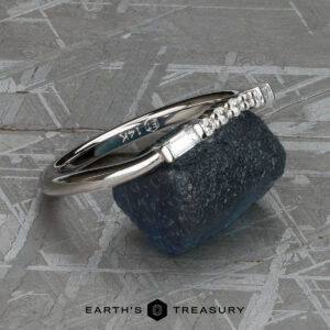 The "Marne" band in 14k white gold