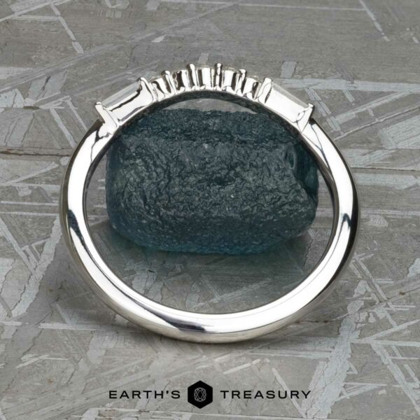 The "Marne" band in 14k white gold The "Marne" band in 14k white gold