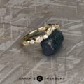 The "Thames" Wedding Band in 14k yellow gold