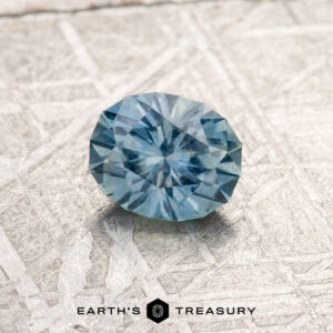 0.66-Carat Aqua Blue Songea Sapphire