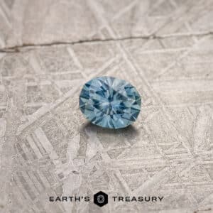 0.66-Carat Aqua Blue Songea Sapphire