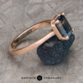 The "Mila" in 14k rose gold, hammered and brushed, with 1.93-Carat Montana Sapphire
