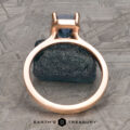 The "Mila" in 14k rose gold, hammered and brushed, with 1.93-Carat Montana Sapphire