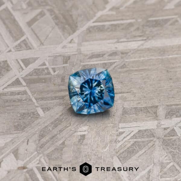 0.99-Carat Medium Blue Montana Sapphire (Heated)
