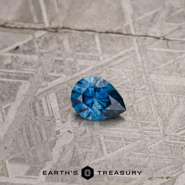 0.66-Carat Rich Blue Montana Sapphire (Heated)