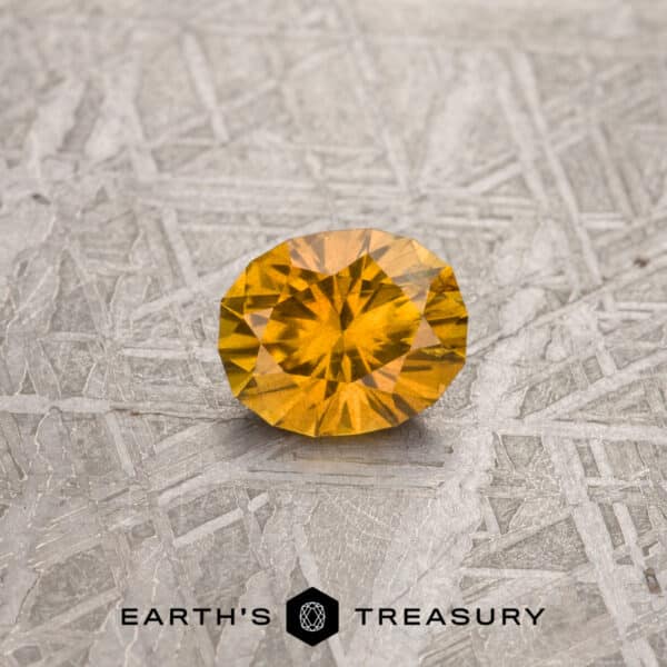 1.24-Carat Deep Golden Yellow Umba Sapphire 1.24-Carat Deep Golden Yellow Umba Sapphire
