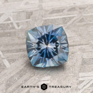 1.00-Carat Steely Blue Montana Sapphire (Heated)
