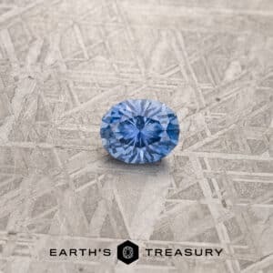 1.38-Carat Rich Sky Blue Umba Sapphire