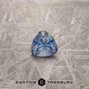 1.42-Carat Gray-Blue Particolored Umba Sapphire