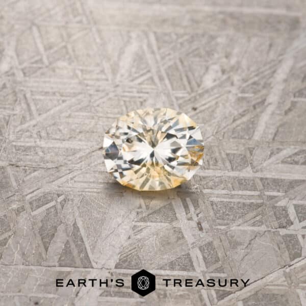 1.93-Carat Colorless-Yellow Particolored Montana Sapphire (Heate