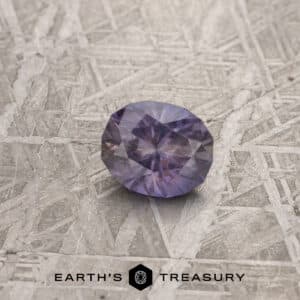 1.60-Carat Hazy Grayish Purple Umba Sapphire