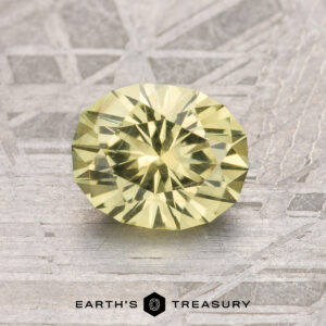 1.23-Carat Bright Yellow Montana Sapphire