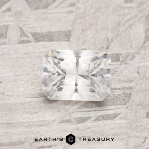 0.70-Carat Colorless Montana Sapphire (Heated)