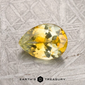 1.20-Carat Gold-Yellow Particolored Montana Sapphire (Heated)