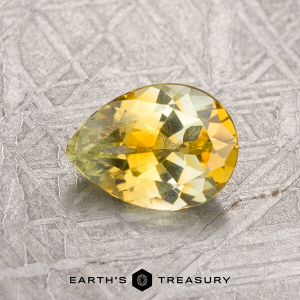 1.20-Carat Gold-Yellow Particolored Montana Sapphire (Heated) 1.20-Carat Gold-Yellow Particolored Montana Sapphire (Heated)