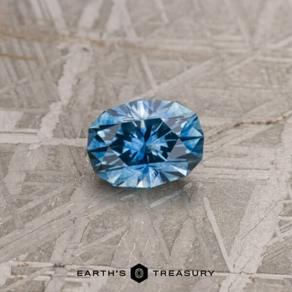 1.39-Carat Medium Blue Montana Sapphire (Heated)