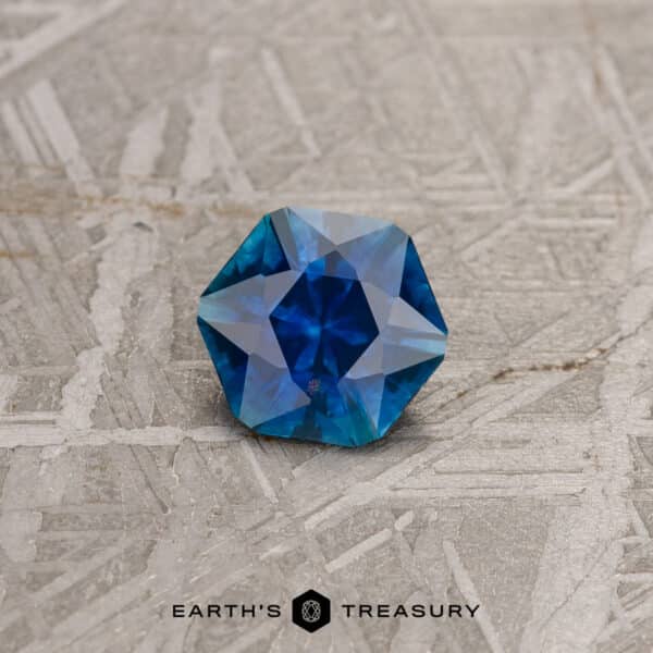 1.28-Carat Rich Blue Montana Sapphire (Heated)