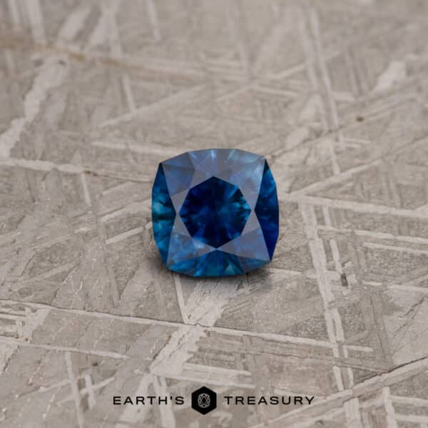 1.92-Carat Deep Blue Montana Sapphire (Heated)