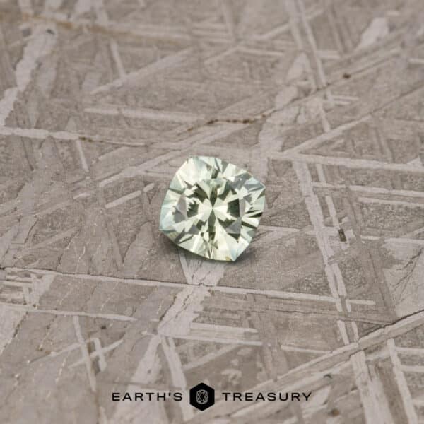 0.85-Carat Pale Mint Green Montana Sapphire (Heated)