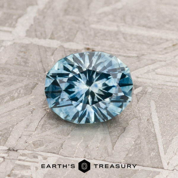 0.85-Carat Aqua Blue Montana Sapphire (Heated) 0.85-Carat Aqua Blue Montana Sapphire (Heated)