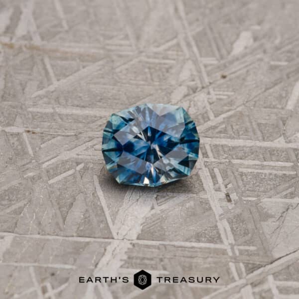 1.52-Carat Blue-Aqua Particolored Montana Sapphire (Heated)