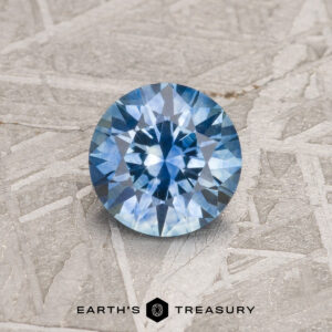 0.91-Carat Rich Sky Blue Montana Sapphire (Heated)
