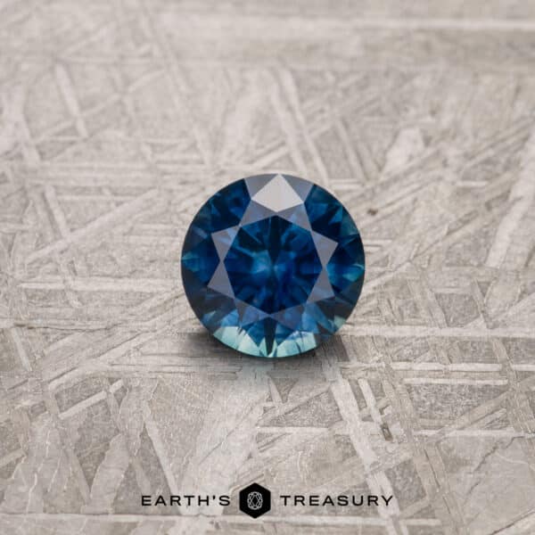 2.06-Carat Deep Blue Montana Sapphire (Heated)